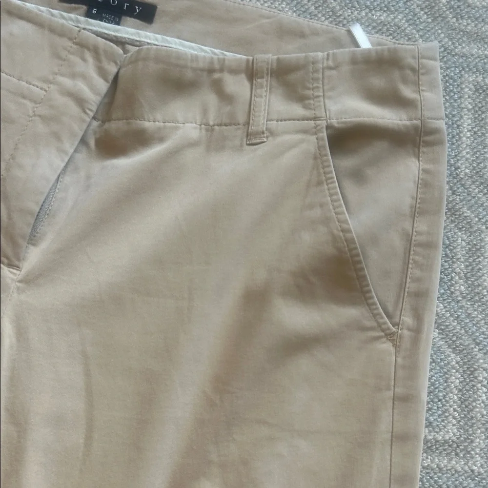 Theory Beige Chino Pants - Picture 3 of 5